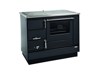 KVS Moravia VSP 9100.0582-V Sporák s výměníkem antracitový pravý chrom NR, BP