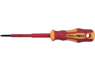 Šroubovák elektrikářský PH0x75mm, VDE, CrV EXTOL PREMIUM 53080