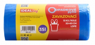 Pytle na odpad 35l 15ks zavazovací