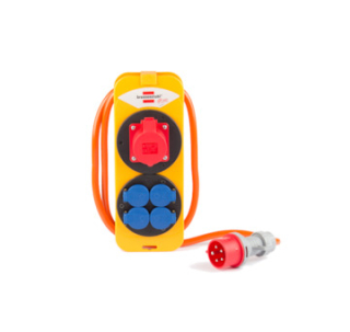 Rozvodnice 4x230V/1x400V-2m IP44