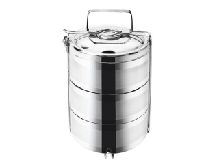 Jídlonosič nerez 3x1l průměr 16cm ORION 120902
