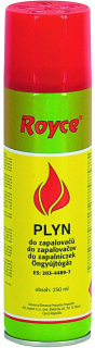 Plyn do zapalovače 250 ml – náhradní náplň pro plynové zapalovače a hořáky