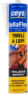 Tmel polyuretanový 310ml Bílý CEYS