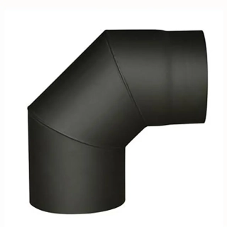 Koleno 160/90° 1,5mm kouřové