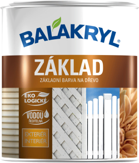 Balakryl ZÁKLAD DŘEVO 0.7kg bílý 1000