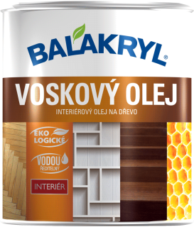 BALAKRYL voskovy olej NATURAL 0.75L