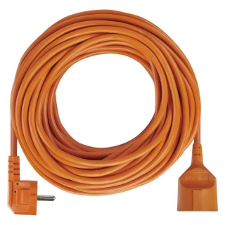 Kabel prodlužovací 20 m, 1 zásuvka, oranžový PVC 230V EMOS 1901012000