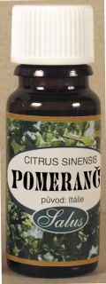 Olej 100% esenciální Pomeranč 10ml Saloos