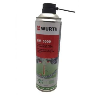 Mazivo přilnavé bezpečnostní 500ml HHS5000 transparentní Würth 08931063
