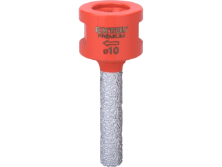 Korunka brusná diamantová o 10mm závit M14 EXTOL PREMIUM 8801855
