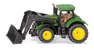 SIKU Blister Traktor John Deere s předním nakladačem 1395