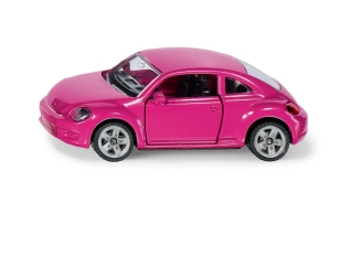 SIKU Blister VW Beetle růžový s polepkama 1488