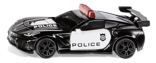 SIKU Blister Policie Chevrolet Corvette ZR1 1545