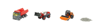 SIKU Blister Set stavební stroje a příslušenství 6329