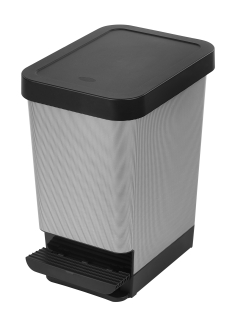 Nášlapný koš MODA 25L černá carbon Tontarelli 8104315
