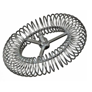Růžice komínová kruhová 180mm/M12 ocel