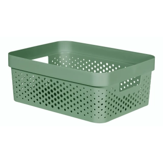 Curver Úložný box INFINITY 11l recyklovaný plast zelený 04750-S86