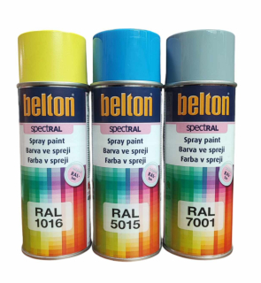 Belton SpectRAL rychleschnoucí barva ve spreji RAL 8017 hnědá čokoládová lesk 400 ml
