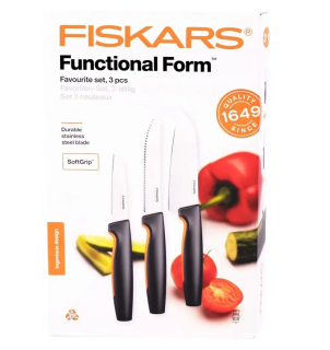 Fiskars set nožů 3ks 1057556