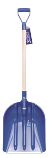 Lopata na sníh STANDARD 2 modrá 39,5 cm Prosperplast ILN2-B333