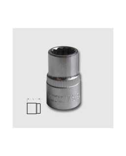 Hlavice nástrčná 1/2" 12-tihran | 32 mm HONITON