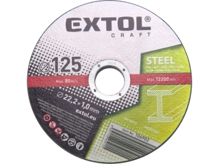 EXTOL CRAFT Kotouče řezné na kov 5ks 125x1,0x22,2mm 106902