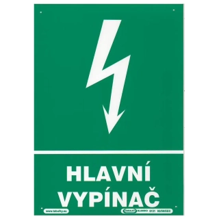 Tabulka A4 HLAVNÍ VYPÍNAČ