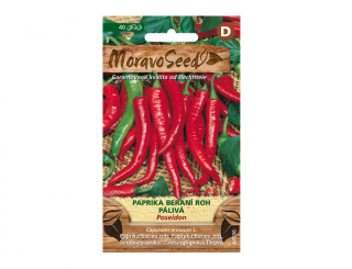 Paprika zeleninová POSEIDON, typ beraní roh, pálivá 64506 (F)