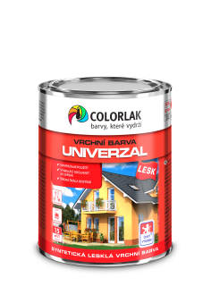 Colorlak Email Universal S2013-1999 Černá MAT 0,6L