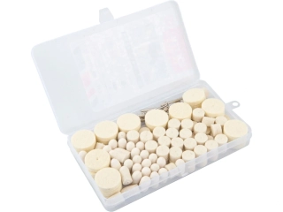 Kotouče plstěné leštící sada 120ks  EXTOL CRAFT 903760