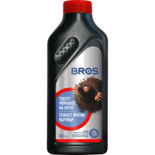BROS tekutý odpuzovač krtků 500 ml 103BROS