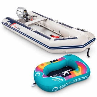 Honda Marine HonWave T 38 IE3 LG Nafukovací člun + lodní motor BF 20 D3 SHU AKCE
