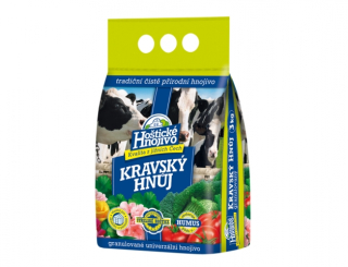 Hnůj kravský HOŠTICKÝ 3kg