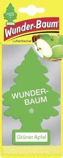 Autoosvěžovač-stromeček WUNDER-BAUM Grüner Apfel