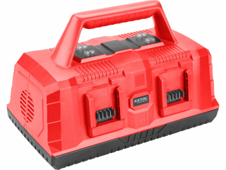 Nabíječka na 4 baterie SHARE20V 2+2 3,5A EXTOL PREMIUM 8891895