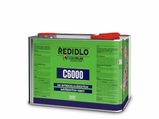 Ředidlo C6000 4l COLORLAK hranatý obal
