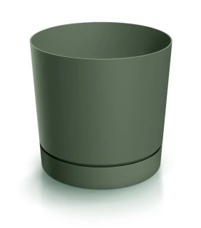 Květináč TUBO P 23,9cm tmavě zelený Prosperplast DPOP240-2411U