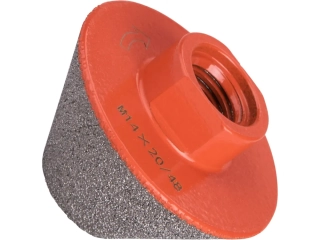 Korunka brusná diamantová kónická O 20-48mm závit M14 EXTOL PREMIUM 8801853