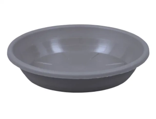 Podmiska pod květník SAKURA MODERN plastová matná šedá d14cm NOHEL GARDEN 57754še