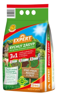 Forestina Expert Rychlý zásyp 3v1 5l na opravu travních porostů