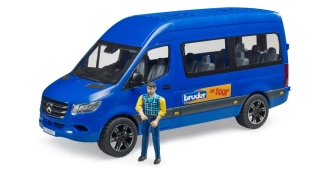 BRUDER 2681 Mercedes-Benz Sprinter Mikrobus s figurkou BR2681