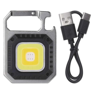 EMOS LED mini svítilna 750 lm nabíjecí přívěšek display box