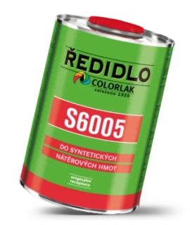 Ředidlo syntetické S6005 4 L Colorlak hranatý obal