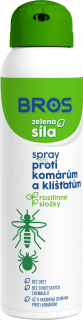 BROS Zelená síla sprej proti komárům a klíšťatům 90 ml