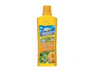 Hoštické hnojivo na okurky, cukety a dýně s guánem 500 ml Forestina