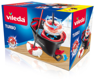 Vileda TURBO sada na podlahu (mop + kbelík) 163422
