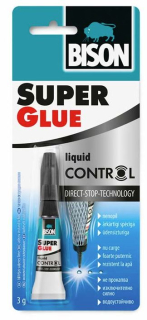 Lepidlo BISON SUPER GLUE CONTROL 3g