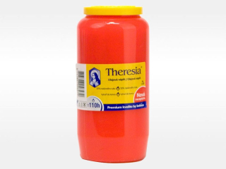 Svíčka hřbitovní 230g / 3,5dne červená Therezia