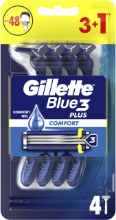 Gillete blue 3 jednorázová holítka 3+1