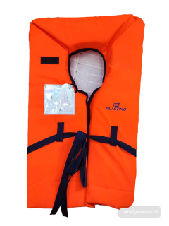 Záchranná certifikovaná vesta Storm 100N + 70 kg oranžová PLASTIMO 58360
